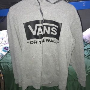 Grey Vans hoodie